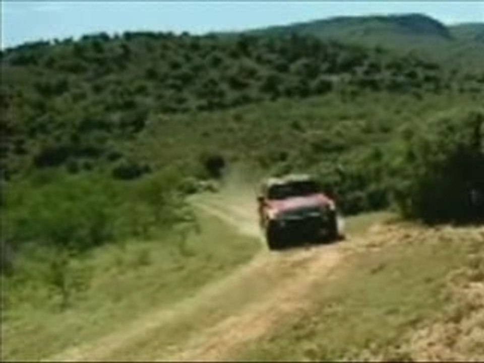 Hummer H3 test drive in Africa