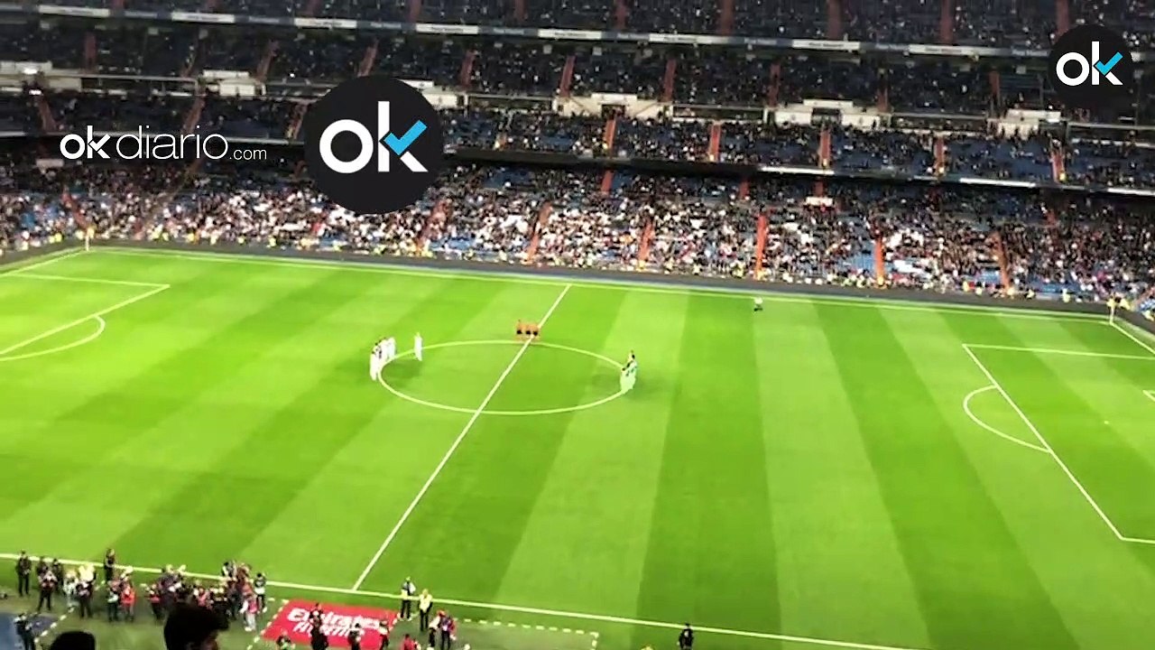Homenaje a Sergio Ramos en el Bernabéu