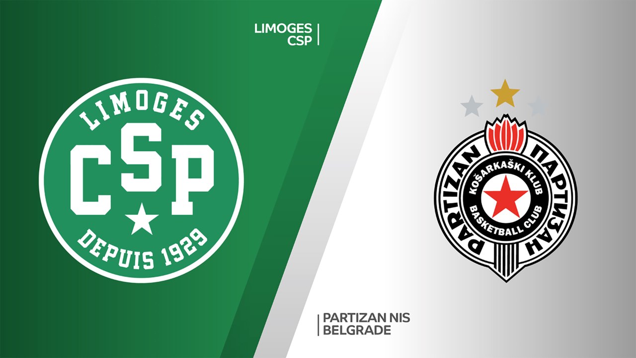 Limoges CSP - Partizan NIS Belgrade Highlights...