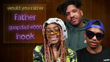 Father, Hook, and Guapdad 4000 on Rick James, the National Anthem, and DMing | Would You Rather