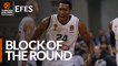 Efes Block of the Round: Wesley Johnson, Panathinaikos OPAP Athens