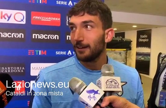 Lazio-Torino, Cataldi in zona mista