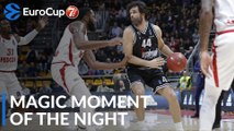 7DAYS Magic Moment of the Night: Milos Teodosic, Segafredo Virtus Bologna