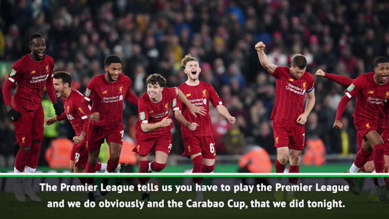 Klopp fears Carabao Cup quarter-final forfeit