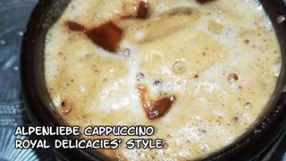 Alpenliebe Cappuccino | Creamy & Frothy Coffee | Royal Delicacies Style