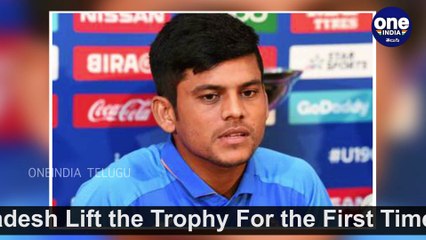 U19 World Cup Final 2020 : Priyam Garg Slams Bangladesh Players Bad Behaviour During The Match !