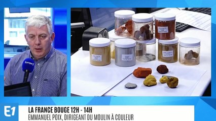 La France bouge : Emmanuel Poix, dirigeant Le Moulin à couleur, l’une des dernières fabriques de terres colorantes naturelles en France