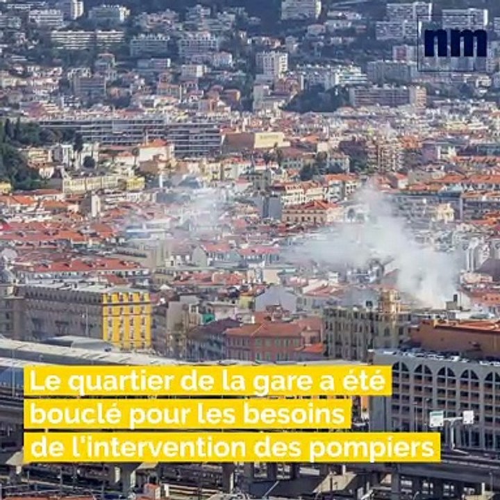 Feu à la gare, Alerte vent violent, Niçoises à Rio: voici le brief info de ce lundi après-midi