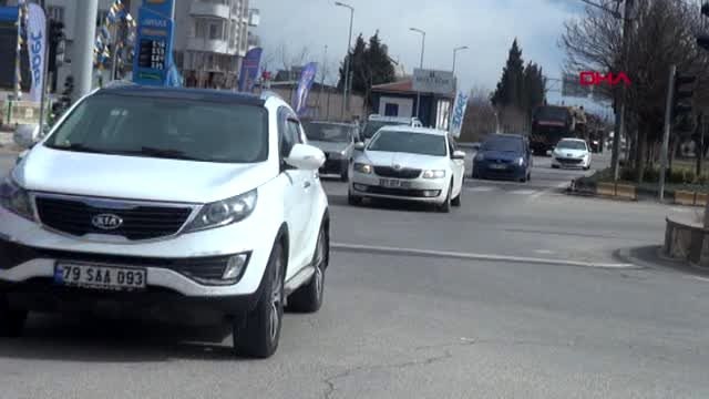 Kilis suriye sınırına tank ve zırhlı araç sevkiyatı