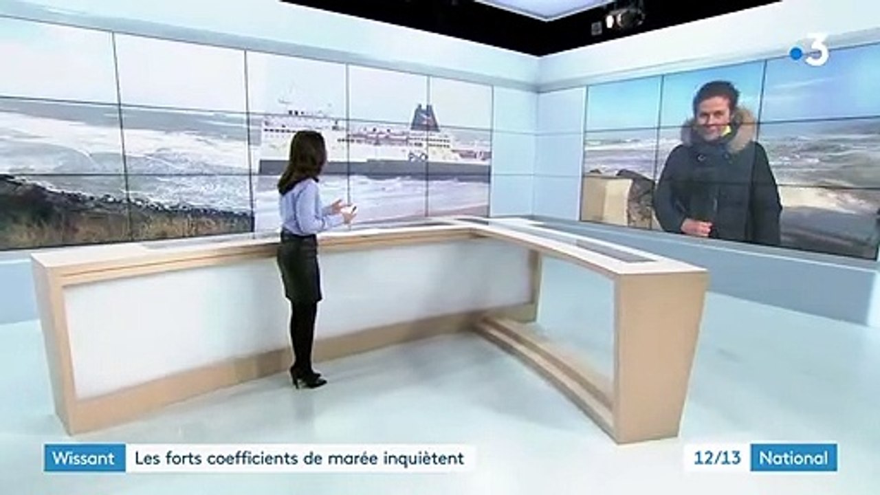 Pas-de-Calais : les forts coefficients de marée inquiètent à Wissant