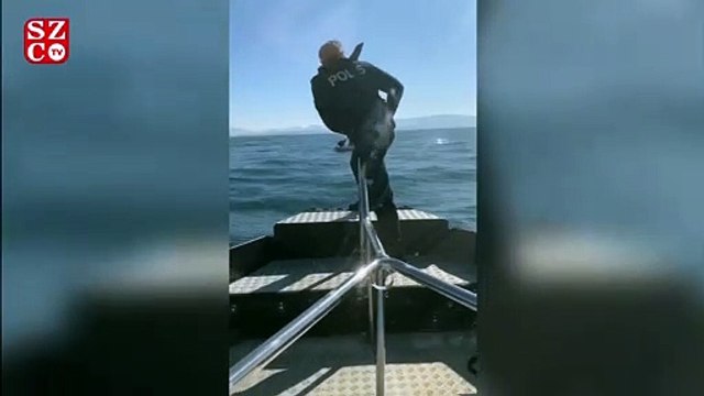 Marmara Denizi’nde yat battı