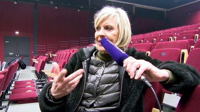 Interview Chantal Ladesou à Salon de Provence au micro de Davy Moisson