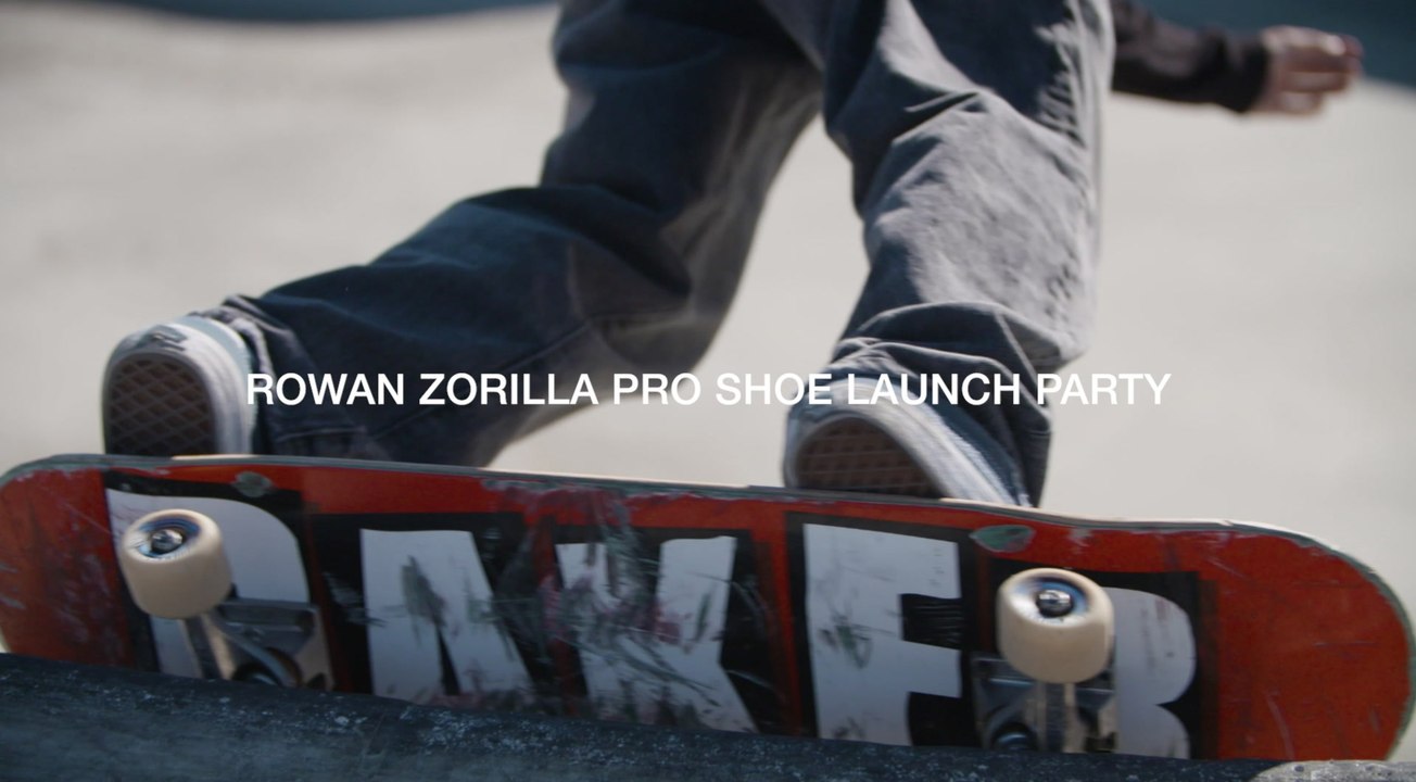 Vans Rowan Zorilla Shoe Release