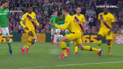 Barcelona, Real Betis deplasmanından 3 puan aldı