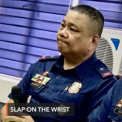 PNP gives general who snatched reporter's phone slap on the wrist