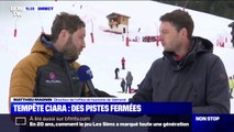 Tempête Ciara: des pistes de ski fermées avec l'arrivée de vents violents