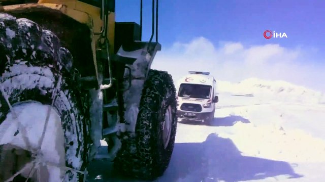 Eksi 20 derecede 5 saatlik hasta kurtarma operasyonu