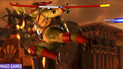 Injustice 2 Legendary Edition - Leonardo vs Supergirl