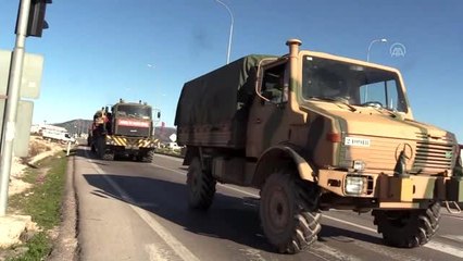 Hatay sınırında askeri hareketlilik (2)