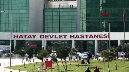 Hatay yaralılar hatay devlet hastanesi'ne getirildi-1
