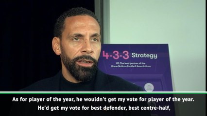 'World's best' Van Dijk not my vote for player of the year - Ferdinand