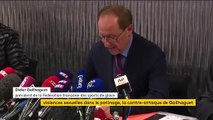 Violences sexuelles dans le patinage : "Si je suis ici devant vous, c’est parce que madame la ministre ne m'a pas entendu", Didier Gailhaguet, président de la Fédération des sports de glace
