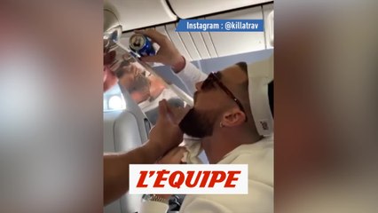 Travis Kelce invente le Lombardi Luge - Foot US - Super Bowl