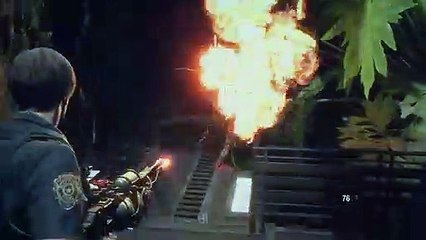 RESIDENT EVIL 2 zombie attack 3