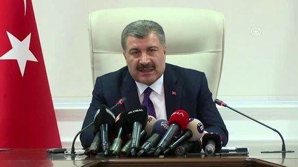 Koca: "(Zekai Tahir Burak Hastanesi'nde tutulan kişiler) Genel durumları iyi"