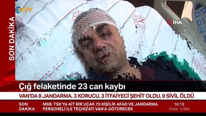 Çığın altından kurtulan AFAD Müdürü o anları anlattı