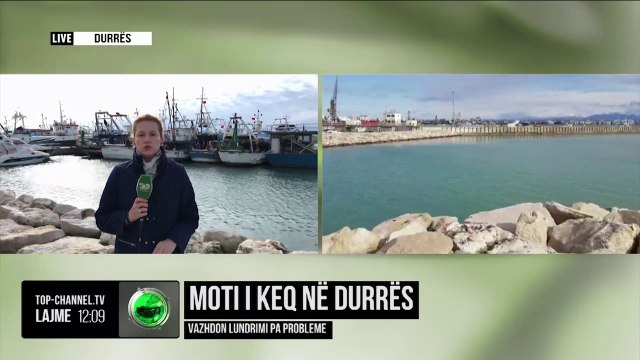 Moti i keq në Durrës/ Vazhdon lundrimi pa probleme