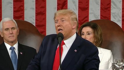 ترامب يرسم صورة مشرقة لإنجازاته في خطاب حالة الاتحاد