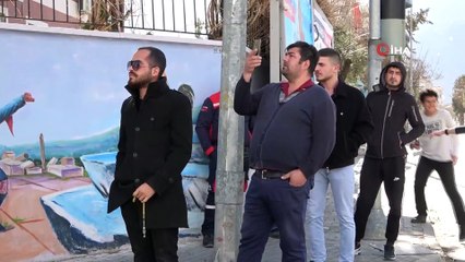 Fırtına minarenin kubbesini böyle uçurdu, o anlar İHA kamerasında