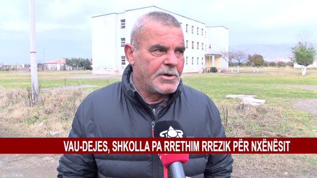 VAU-DEJES, SHKOLLA PA RRETHIM RREZIK PËR NXËNËSIT