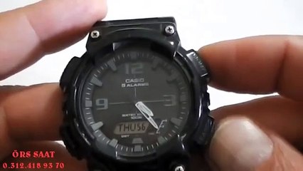 CASIO AQ-S810 AYAR VE ÖZELLİKLERİ / AQ-S810 SETTINGS AND FEATURES