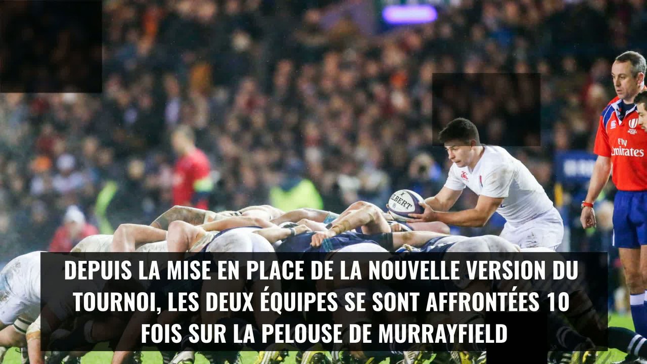 Écosse - Angleterre : l'historique des confrontations à Murrayfield dans le Tournoi