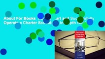 About For Books  How to Start and Successfully Operate a Charter School: An In-Depth Guide