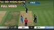 India Vs New Zealand 1st ODI Match Full Match Highlights ..