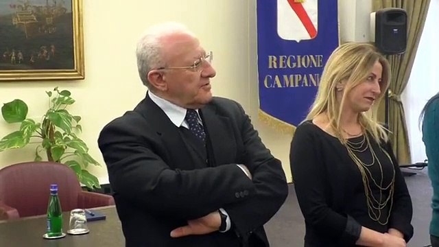De Luca - Buon lavoro agli operatori sociali che sono stati stabilizzati (05.02.20)