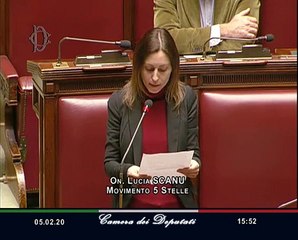 Lucia Scanu - Interventi di fine seduta (05.02.20)