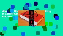 About For Books  Too Perfect: When Being in Control Gets Out of Control  For Free