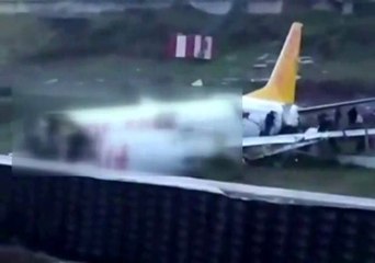 Uçağın pistten çıkmasının ardından telsiz konuşmaları ortaya çıktı