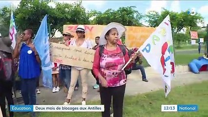 Éducation : deux mois de blocage aux Antilles