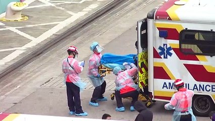 Coronavirus: des milliers de passagers coincés sur un paquebot à Hong Kong