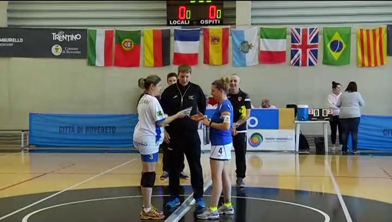 ITALY - BRAZIL ( women ) 3nd WORLD TAMBURELLO INDOOR CHAMPIONSHIP 2019