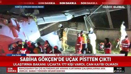 Sabiha Gökçen'deki uçak kazasına ilişkin uzmanlardan dikkat çeken açıklama
