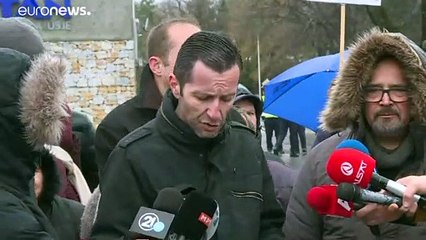 Διαδήλωση οικολόγων στα Σκόπια κατά της μόλυνσης της ατμόσφαιρας
