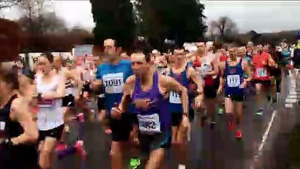 Scenes from the 2020 Chichester Priory 10k