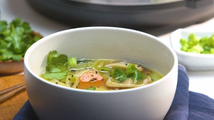 Chicken and Veggie Miso Soup (Instant Pot Version)