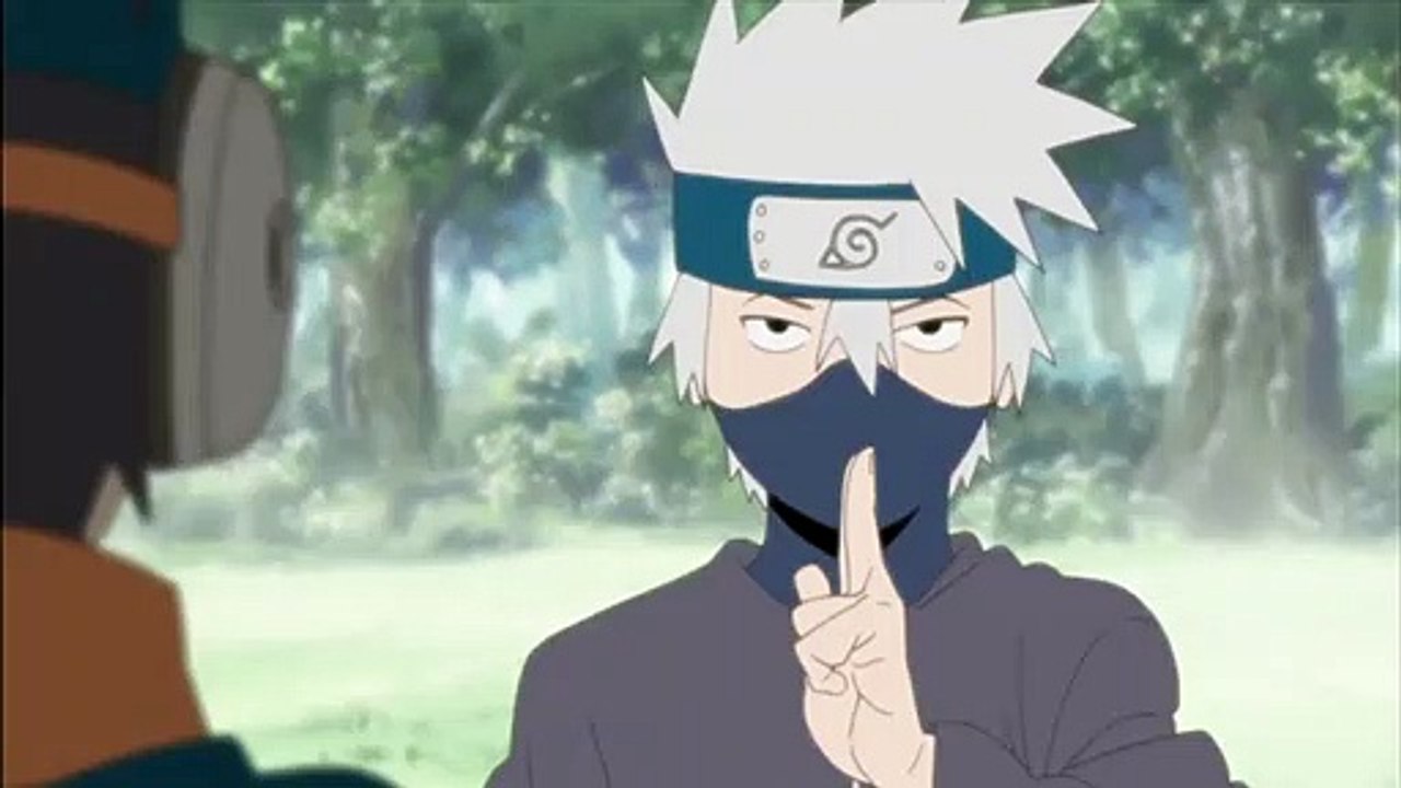 Kakashi Vs Obito FULL FIGHT, image size:1280x720